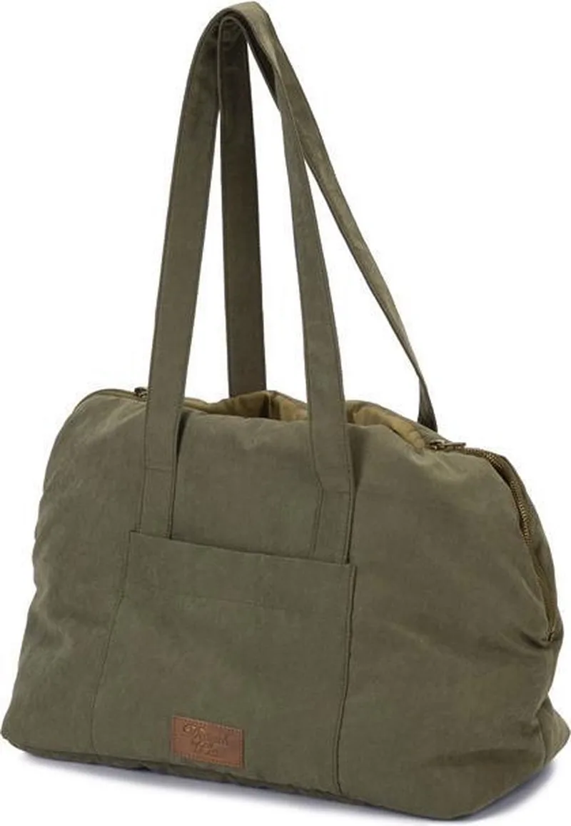 Bundu Draagtas Hond - Hondentas - Voor kleine honden - Stevige bodem - 40x20x28 cm by Designed by Lotte in Green – product photo 1 of 4