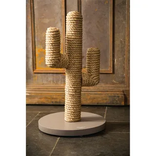 Cactus Krabpaal voor katten - Krabpaal hout - 3 paaltjes - 35x35x60 cm de Designed by Lotte en Taupe – photo produit 4 sur 5