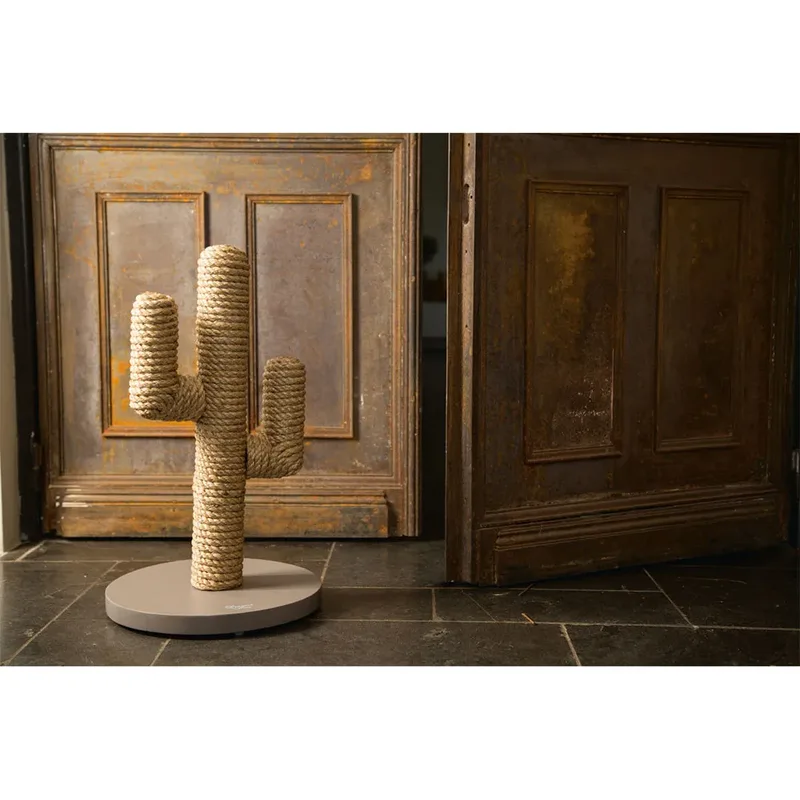 Cactus Krabpaal voor katten - Krabpaal hout - 3 paaltjes - 35x35x60 cm de Designed by Lotte en Taupe – photo produit 5 sur 5