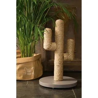 Cactus Krabpaal voor katten - Krabpaal hout - 3 paaltjes - 35x35x60 cm de Designed by Lotte en Taupe – photo produit 3 sur 5