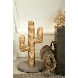 Cactus Krabpaal voor katten - Krabpaal hout - 3 paaltjes - 35x35x60 cm de Designed by Lotte en Taupe – photo produit 2 sur 5