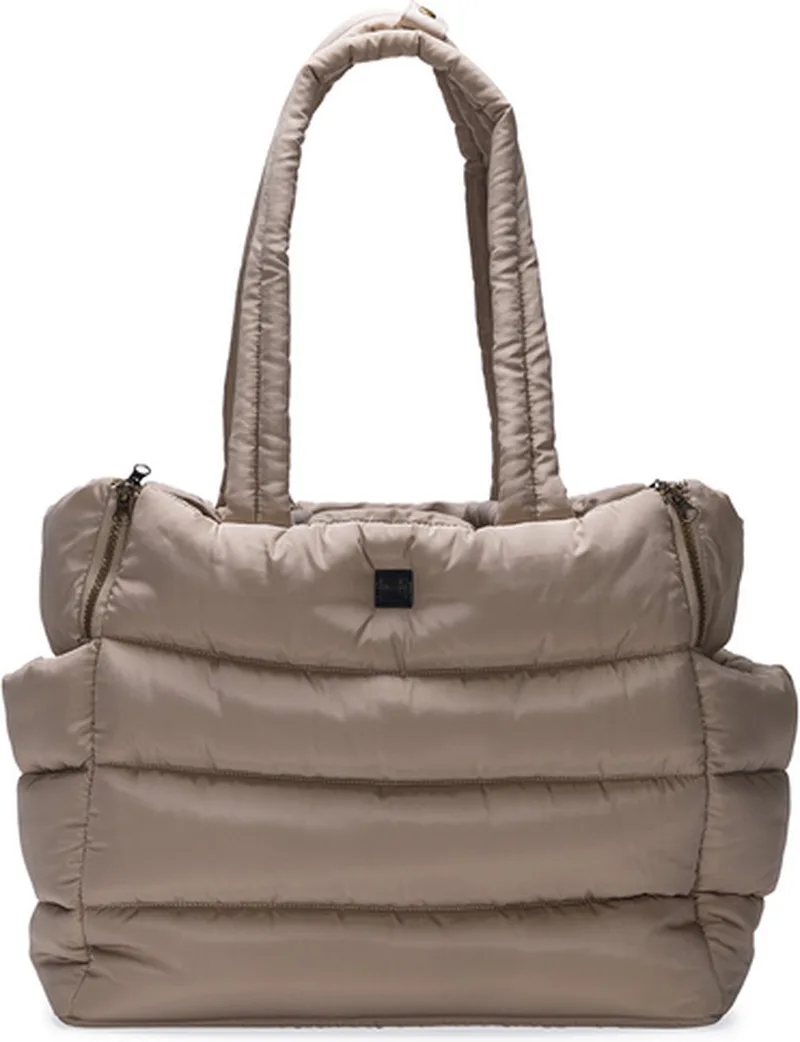 Draagtas Hond Tico - Hondentas - Voor kleine honden - 42x20x35 cm by Designed by Lotte in Beige – product photo