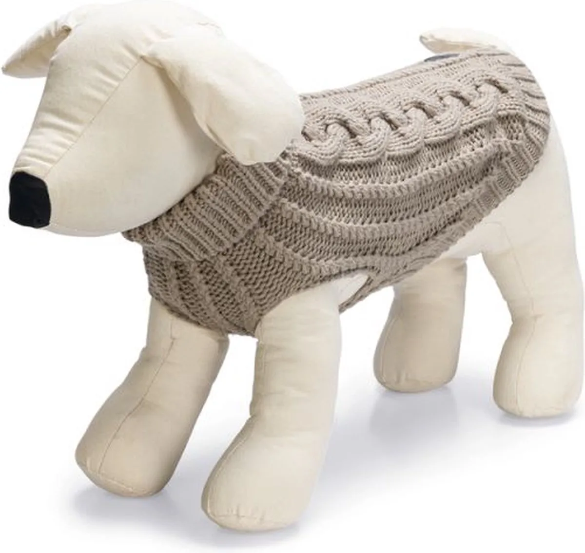 Haida - Hondentrui - 40cm von Designed by Lotte in Beige – Produktfoto