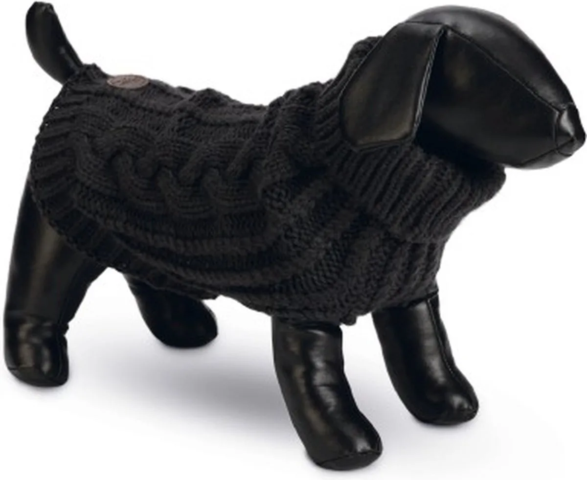 Hundesweater Haida Anthrazit - XXL - 40 cm von Designed by Lotte in Grau – Produktfoto