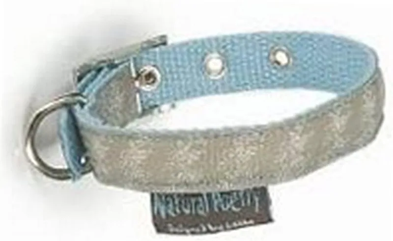 Honden halsband Natural Poetry Design by Lotte 45-52 cm x 22 mm by Designed by Lotte in Zand – product photo