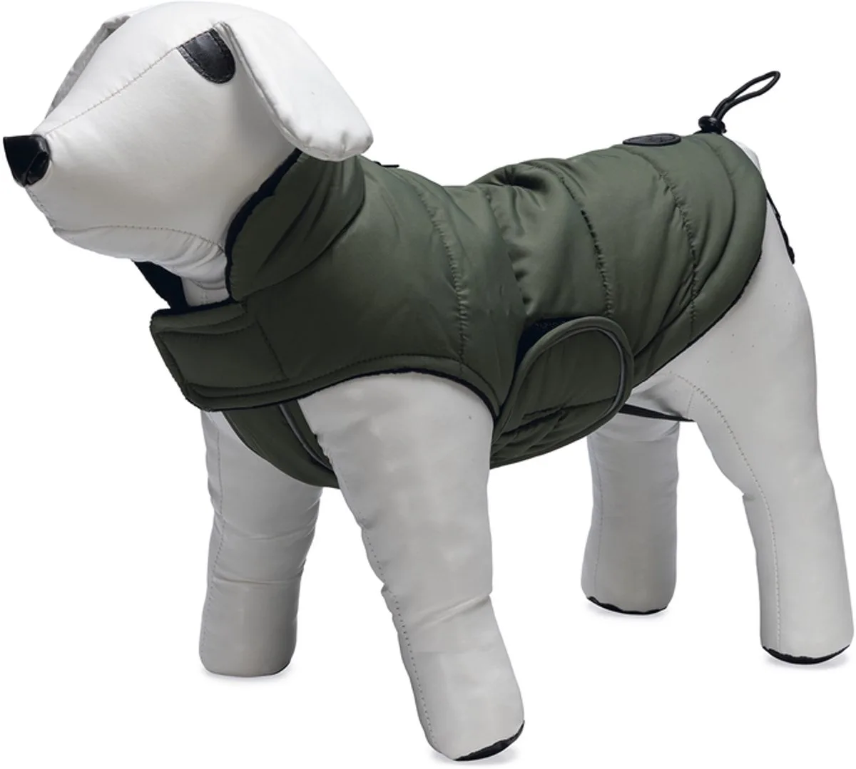 Hondenjas Zhanti - 32 cm van Designed by Lotte in Groen – productfoto