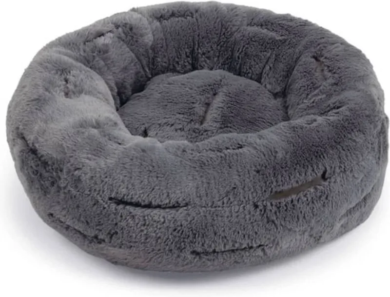 Hondenmand Xanto rond 50x20 cm von Designed by Lotte in Grau – Produktfoto