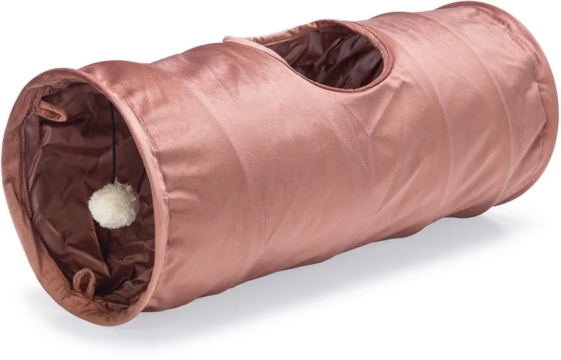 Kattentunnel Cylla - Kattenspeelgoed - 65x25x25 cm de Designed by Lotte en Rose – photo produit