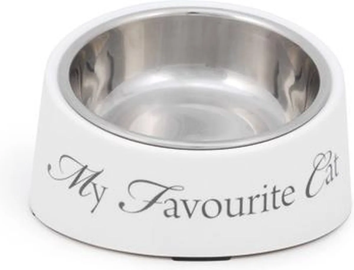 Kattenvoerbak - Diam. 14 cm de Designed by Lotte en Blanc – photo produit