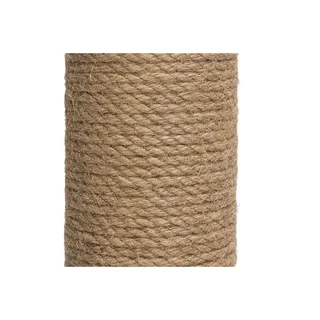 Krabpaal Ribbed - Incl speeltje - Ribbed stof/jute - 35x35x50 cm von Designed by Lotte in Rosa – Produktfoto 5 von 5