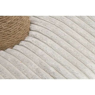 Krabpaal Ribbed - Incl speeltje - Ribbed stof/jute - Lichtgrijs - 35x35x50 cm von Designed by Lotte in Hellgrau – Produktfoto 5 von 5