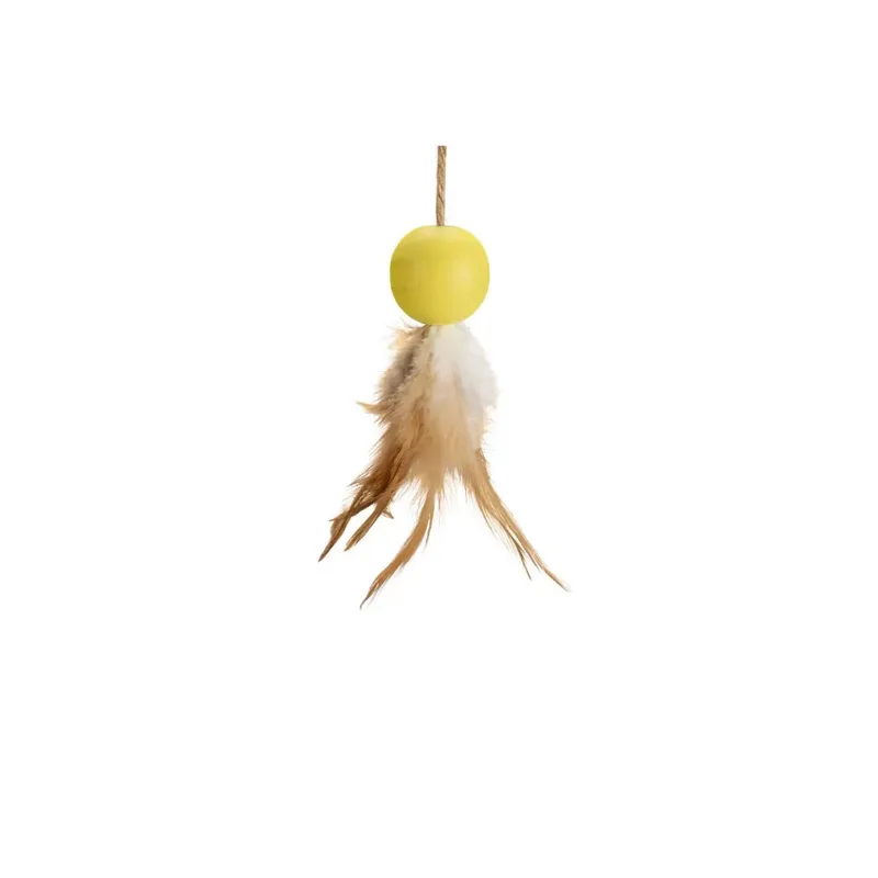 Lomax Krabbollen - Krabpaal - Kattenspeelgoed - 34,5x29,5x50cm by Designed by Lotte in Cream – product photo 2 of 3
