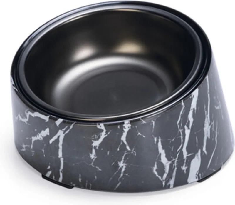 Melamine Eetbak Vita - Voerbak kat - Eetbak of Drinkbak - 160 ml by Designed by Lotte in Black – product photo