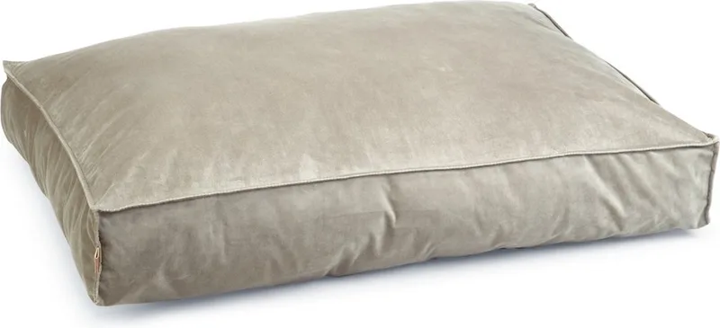 Nalino - Hondenkussen - Fluweel - Velvet - 100x70x15 cm by Designed by Lotte in Grey – product photo