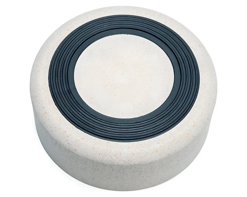 Noor Voerbak Hond - Eetbak/Drinkbak - Vaatwasserbestendig - Bamboe - 12 cm von Designed by Lotte in Beige – Produktfoto 3 von 4
