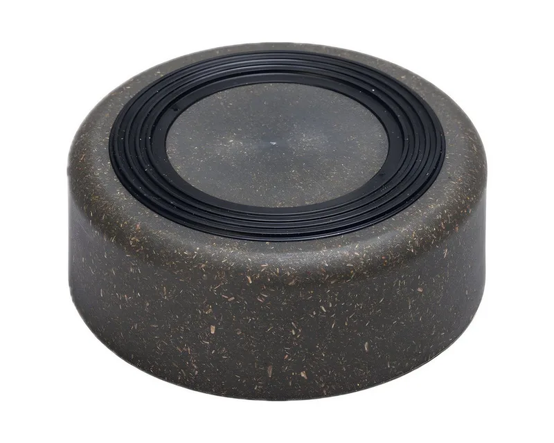 Noor Voerbak Hond - Eetbak/Drinkbak - Vaatwasserbestendig - Bamboe - 12 cm von Designed by Lotte in Grau – Produktfoto 3 von 3