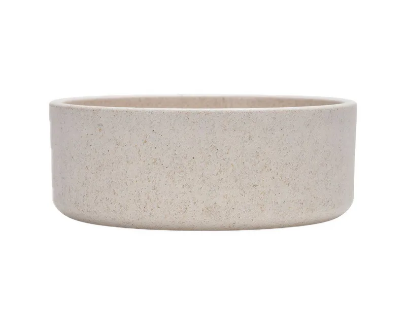 Noor Voerbak Hond - Eetbak/Drinkbak - Vaatwasserbestendig - Bamboe - 12 cm von Designed by Lotte in Beige – Produktfoto 2 von 4