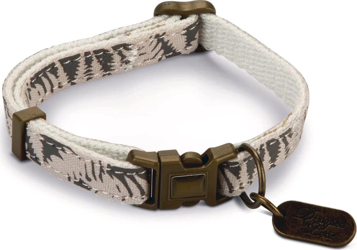 Nyl Katzenhalsband Oribo Beige - 1 Stk von Designed by Lotte – Produktfoto