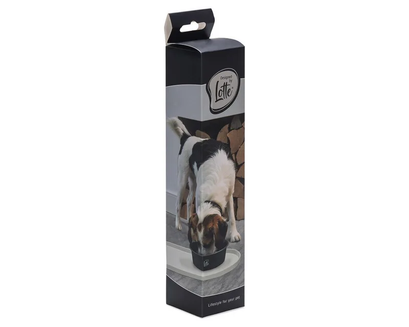 Oona Placemat Hond/Kat - Placemat voerbak - Vaatwasserbestendig - Silicone - 55x30x1,7 cm de Designed by Lotte en Beige – photo produit 3 sur 5