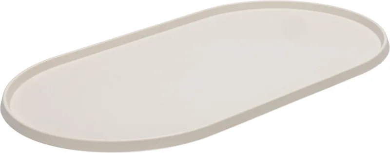 Oona Placemat Hond/Kat - Placemat voerbak - Vaatwasserbestendig - Silicone - 55x30x1,7 cm de Designed by Lotte en Beige – photo produit 1 sur 5