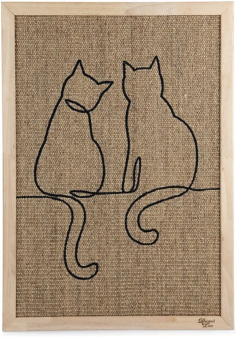 Poezels - Krabplank - Hout - 50x70x2 cm de Designed by Lotte en Crème – photo produit