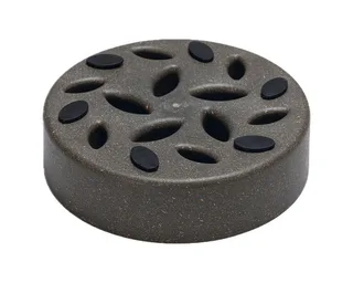 Pom Antischrokbak Hond - Slow feeder hond - Voerbak - Vaatwasserbestendig - Bamboe - 800 ml fra Designed by Lotte i Grå – produktbillede 4 af 4