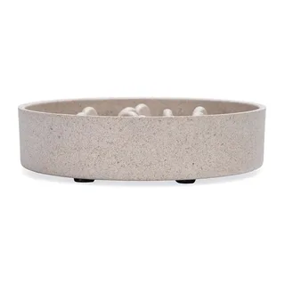 Pom Antischrokbak Kat - Slowfeeder kat - Voerbak - Vaatwasserbestendig - Bamboe - 410 ml by Designed by Lotte in Beige – product photo 3 of 3