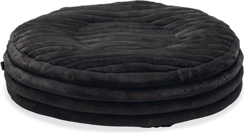 Reza - Hondenkussen - Rond - 65x65x16 cm de Designed by Lotte en Anthracite – photo produit