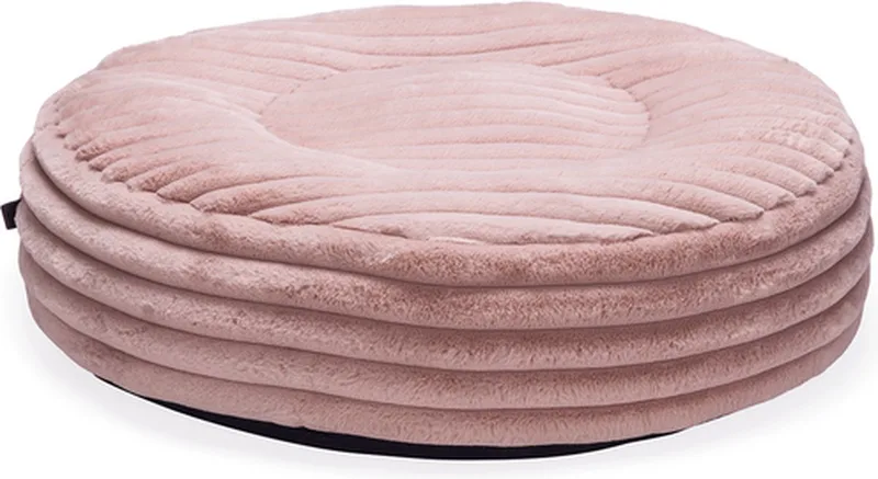 Reza - Hondenkussen - Rond - 65x65x16 cm by Designed by Lotte in Pink – product photo 1 of 5