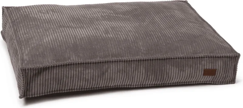 Ribbed - Hondenkussen - 100x70x15 cm by Designed by Lotte in Brown – product photo