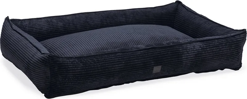 Ribbed - Hondenmand - 120x80x23 cm von Designed by Lotte in Anthrazit – Produktfoto