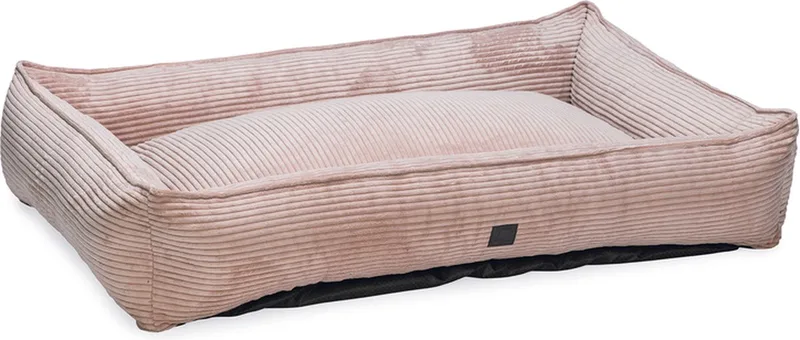 Ribbed - Hondenmand - 120x80x23 cm by Designed by Lotte in Pink – product photo
