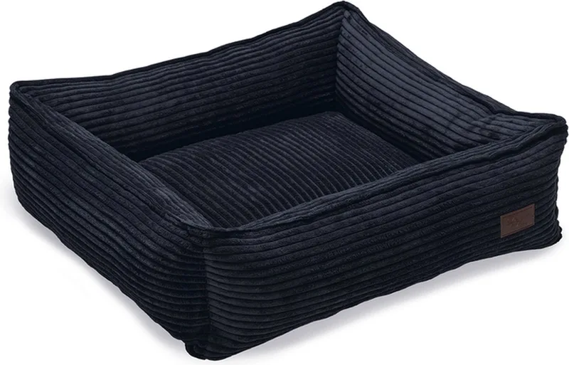Ribbed - Hondenmand - 65x60x20 cm by Designed by Lotte in Anthracite – product photo