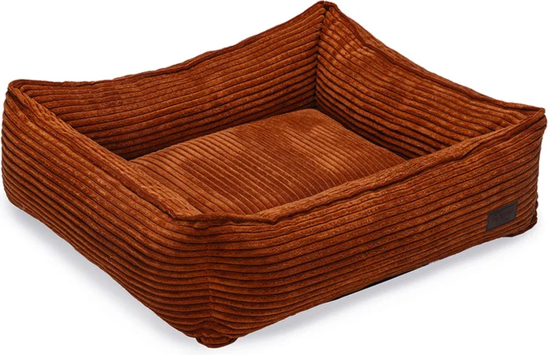 Ribbed - Hondenmand - 65x60x20 cm by Designed by Lotte in Terracotta – product photo 1 of 2