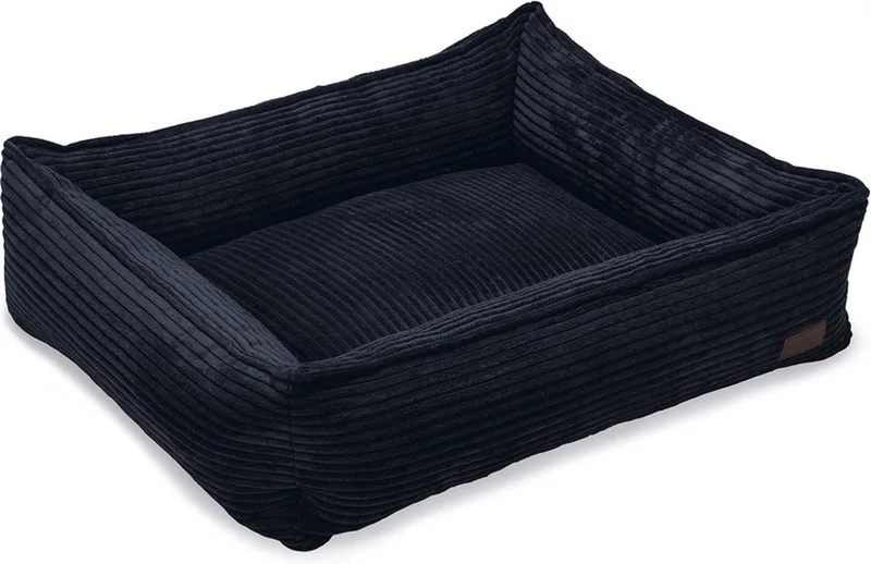 Ribbed - Hondenmand - 80x70x22 cm van Designed by Lotte in Antraciet – productfoto