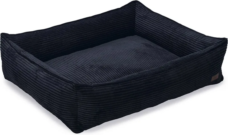 Ribbed - Hondenmand - 95x80x23 cm by Designed by Lotte in Anthracite – product photo