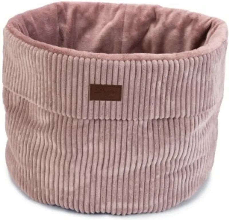 Ribbed - Kattenmand - 50x50x35 cm by Designed by Lotte in Pink – product photo 1 of 5