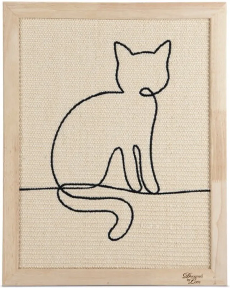 Sammy - Krabplank - Hout - 50x40x2 cm von Designed by Lotte in Creme – Produktfoto