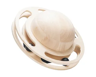 Speelbol Baya - Kattenspeelgoed - Hout - 30x30x22 cm de Designed by Lotte en Marron – photo produit 2 sur 4