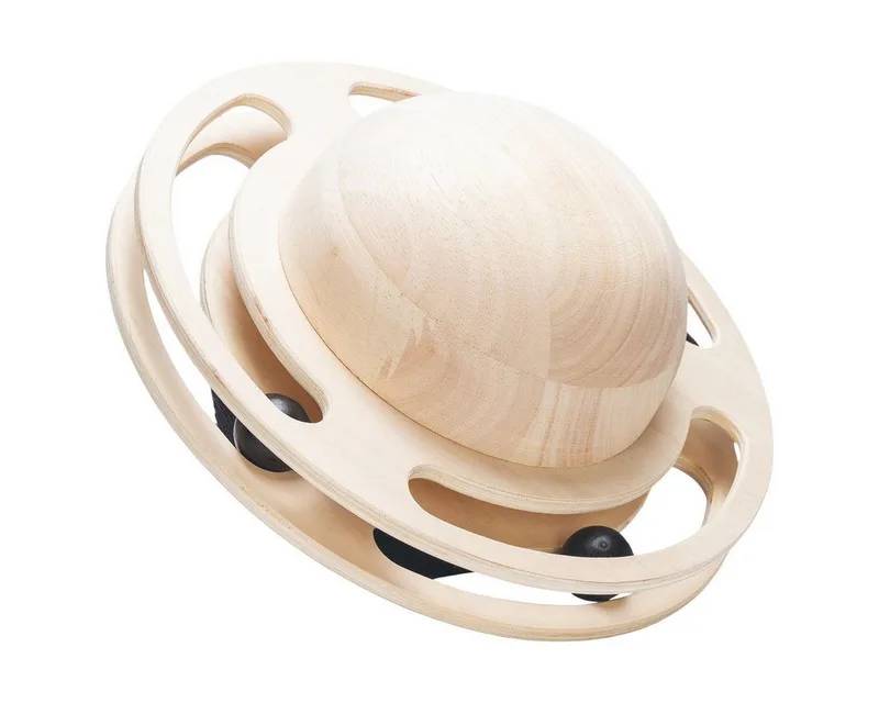Speelbol Baya - Kattenspeelgoed - Hout - 30x30x22 cm de Designed by Lotte en Marron – photo produit 2 sur 4