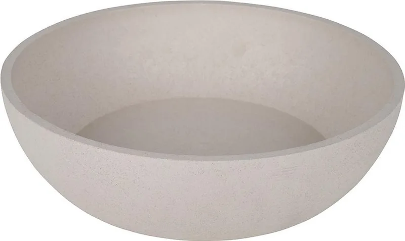 BAMBOO - Design voerbak voor honden - Ø 21 cm | 1600ml de District 70 en Beige – photo produit