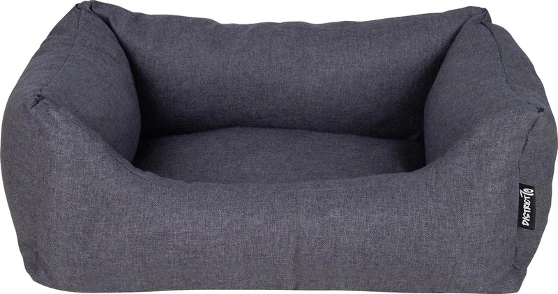 Classic Box Bed - Hondenmand - S - 60 x 44 cm by District 70 in Charcoal Grey – product photo