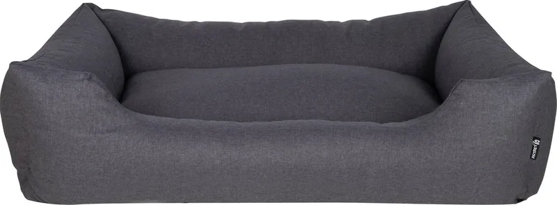 Classic Box Bed - Hondenmand - XL - 117 x 82 cm de District 70 en Charcoal Grey – photo produit