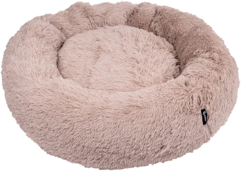 FUZZ Donut Hondenmand - Extra Large Ø 100 cm von District 70 in Sand – Produktfoto