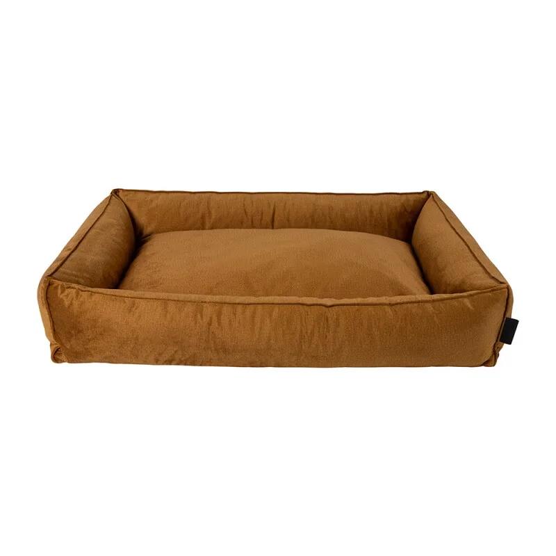Hundebett SHIMMER ocker L fra District 70 i Regular – produktbillede