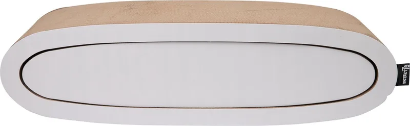 OVAL OFFICE kartonnen krabmeubel - Kleur - 84 x 24 x 24 cm by District 70 in White – product photo