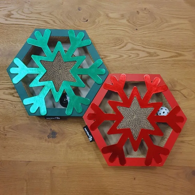Snowflake Pakket - Krabplank fra District 70 i Rød – produktbillede