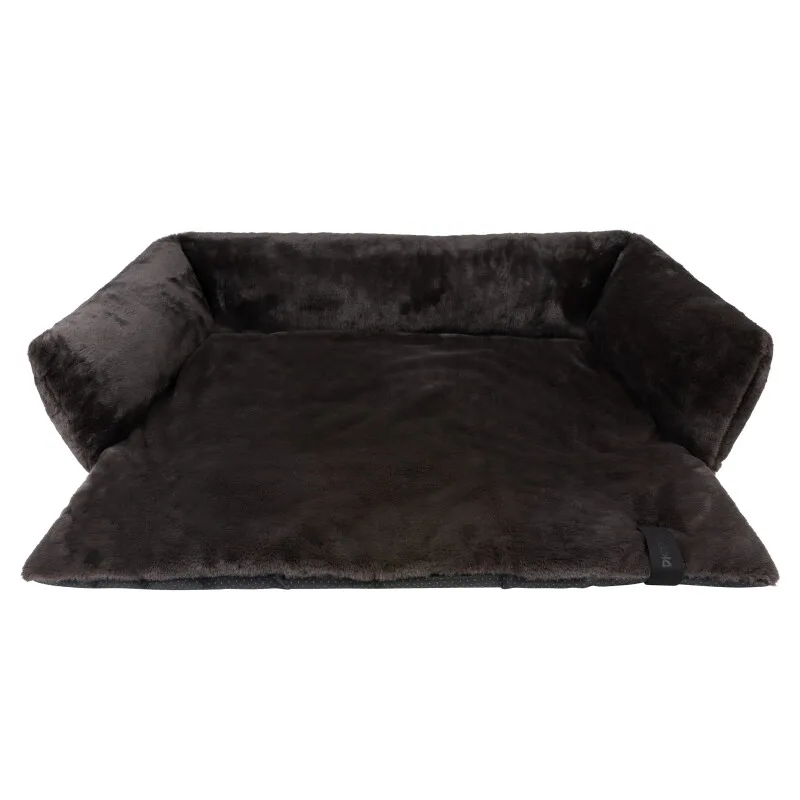 Sofa Hundebett NUZZLE S fra District 70 i Mørkegrå, Regular – produktbillede