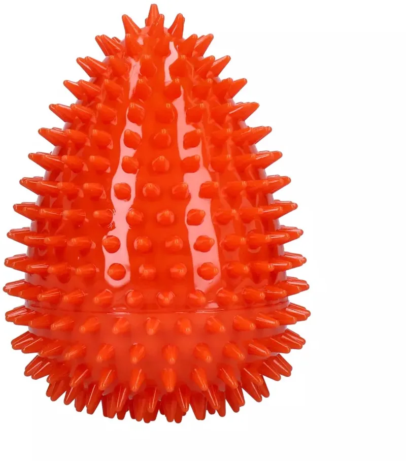 Cosmic Egg - L - Hondenspeelgoed - Drijvend Ei met Pieper - Onvoorspelbare Stuiter - Oranje by Dog Comets in Oranje L – product photo