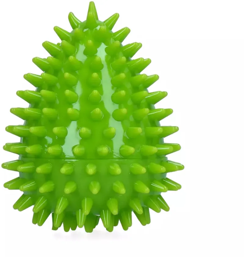 Cosmic Egg - M - Hondenspeelgoed - Drijvend Ei met Pieper - Onvoorspelbare Stuiter - Groen by Dog Comets in Groen M – product photo
